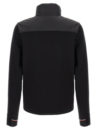 Black Polyester Sweatshirt