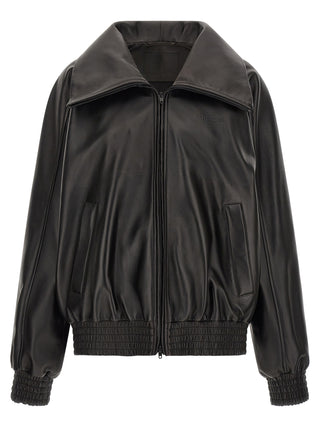 Black Lamb Leather Leather Jacket