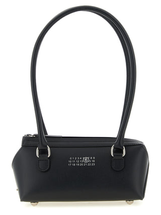 Black Cowhide Shoulder Bag