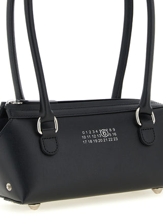 Black Cowhide Shoulder Bag