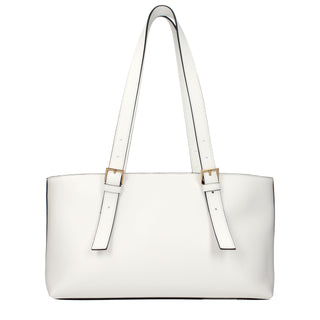 White Leather Shoulder Bag