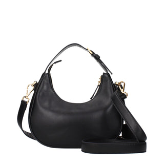 Black Leather Handbag