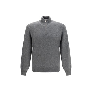 Gray Cashmere Sweatshirt