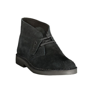 Black Leather Men's Boot