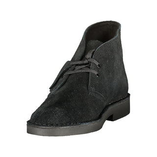 Black Leather Men's Boot