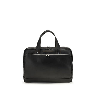Black Calf Leather Bos Taurus Handbag