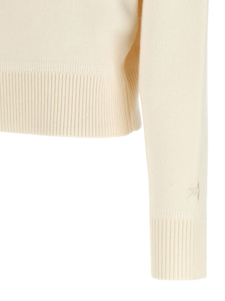 White Merino Wool Cardigan