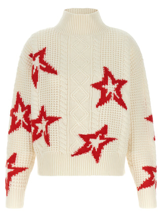 Red Wool Cardigan