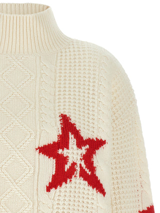 Red Wool Cardigan