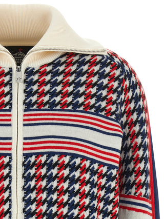 Multicolor Wool Cardigan