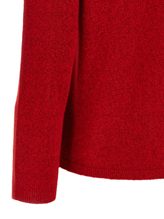 Red Cashmere Cardigan