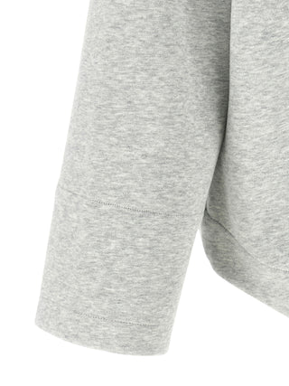 Gray Cotton Sweatshirt
