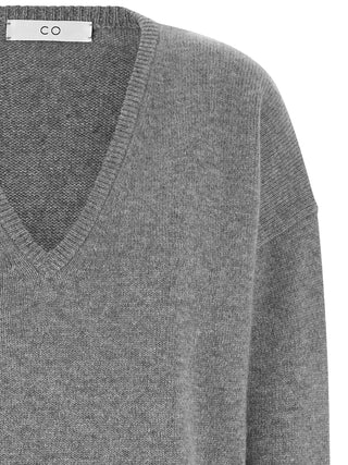 Gray Cashmere Cardigan