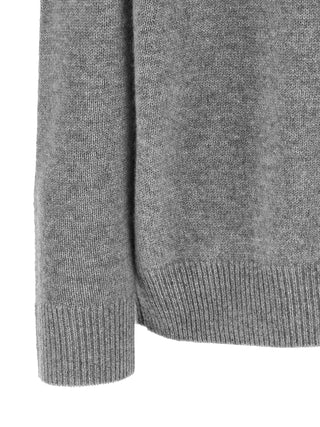 Gray Cashmere Cardigan