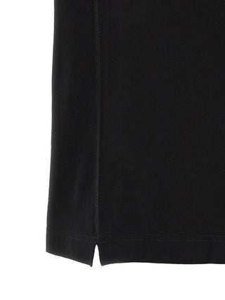 Black Cotton Polo Shirt