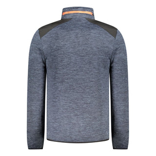 Blue Polyester Mens Jacket
