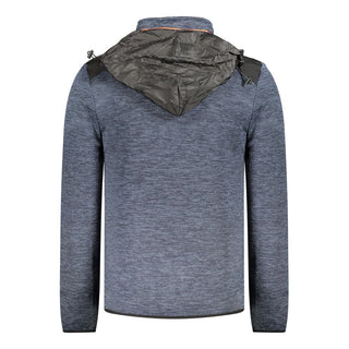 Blue Polyester Mens Jacket