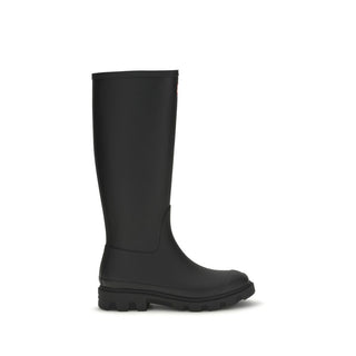 Black Rubber Rain Boots