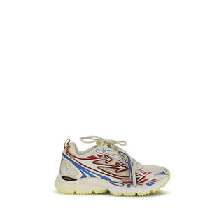 Multicolor Polyester Athletic Sneakers