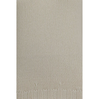 Beige Cashmere Sweater