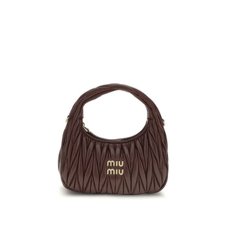 Bordeaux Calf Leather Bos Taurus Shoulder Bag