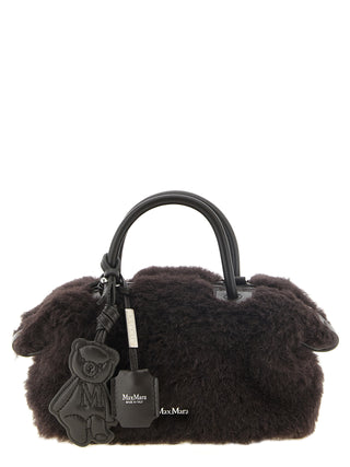 Brown Alpaca Leather Handbag