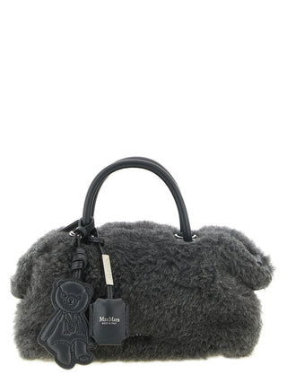 Gray Virgin Wool Handbag