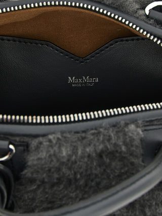 Gray Virgin Wool Handbag