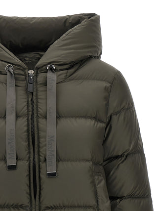 Bicolor Polyester Full-Length Jacket