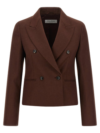 Brown Wool Blazer