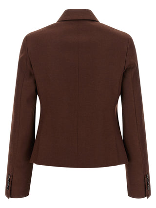 Brown Wool Blazer
