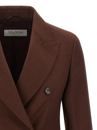 Brown Wool Blazer