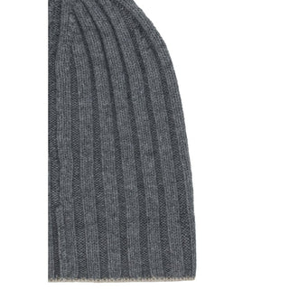 Gray Cashmere Beanie