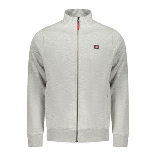 Grigio Cotton Men Sweatshirt