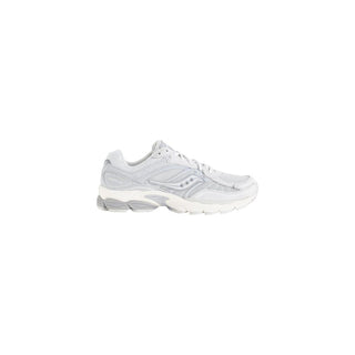 Gray Synthetic Athletic Sneakers