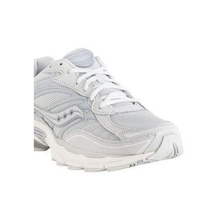 Gray Synthetic Athletic Sneakers