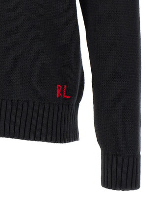 Black Cotton Cardigan