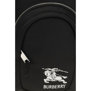 Black Fabric Shoulder Bag