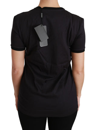 Schwarzes #IchBinEinWeihnachtsbaum Rundhals-Oberteil T-Shirt