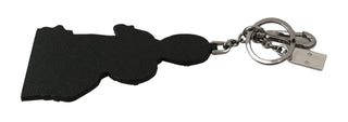 Leder Dominico Stefano #DGFAMILY Logo-Badge-Schlüsselanhänger