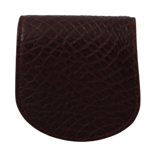 Brown Exotic Skin Pocket Holder