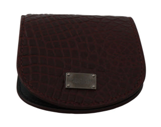 Brown Exotic Skin Pocket Holder