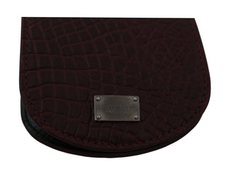 Brown Exotic Skin Pocket Holder