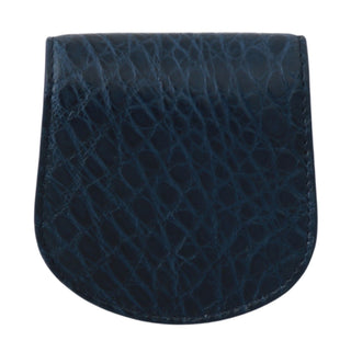 Blue Exotic Skin Holder Pocket Wallet
