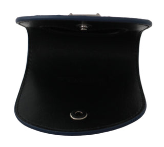 Blue Exotic Skin Holder Pocket Wallet