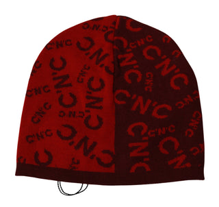 Gorro de Lana Mezclada Rojo de Marca