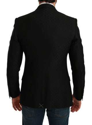 Blazer Ajustado Negro MARTINI