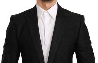 Blazer Ajustado Negro MARTINI
