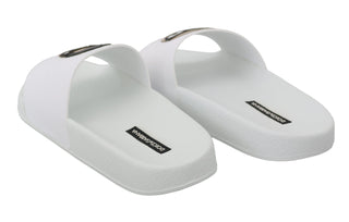 Weiße Leder #dgfamily Pantoletten Schuhe Sandalen