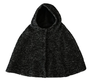 Gray Tweet Wool Kaftan Jacket Coat Top